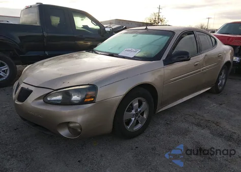 2005 Pontiac Grand Prix z USA, uszkodzony, nr VIN 2G2WP522051174913